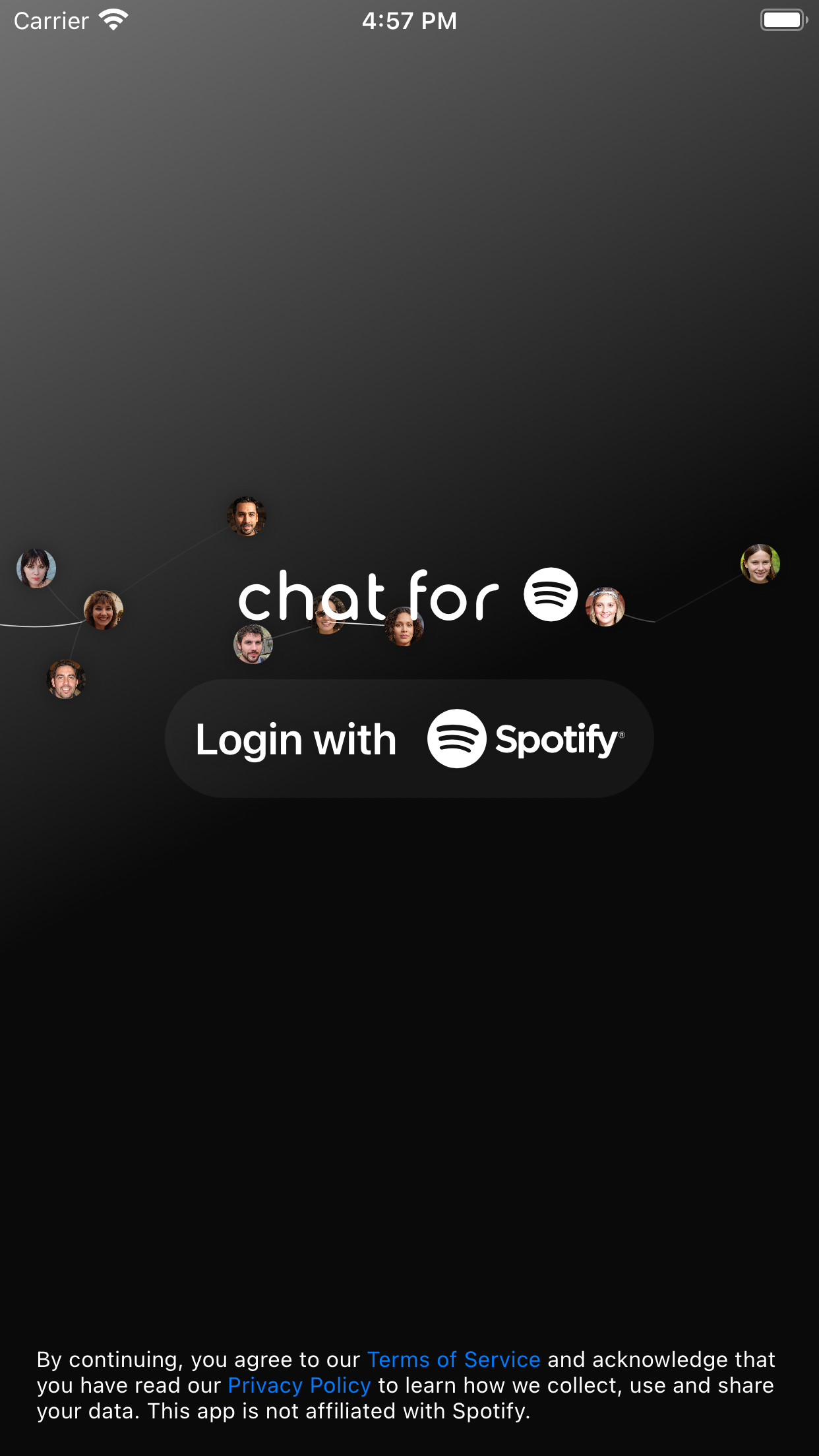 Login Screen